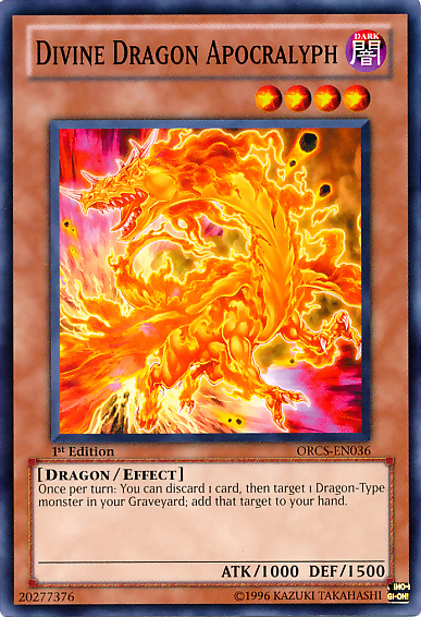 Divine Dragon Apocralyph [ORCS-EN036] Common | Odin's Place