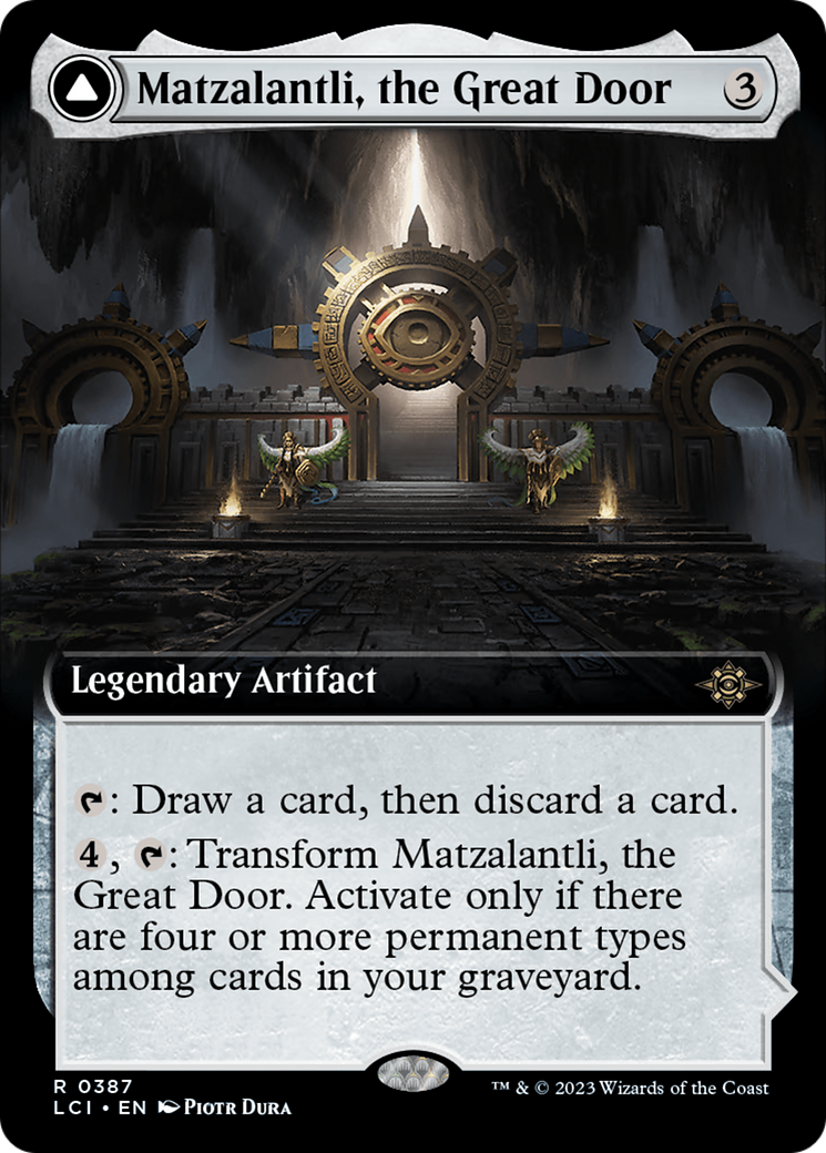 Matzalantli, the Great Door // The Core (Extended Art) [The Lost Caverns of Ixalan] | Odin's Place