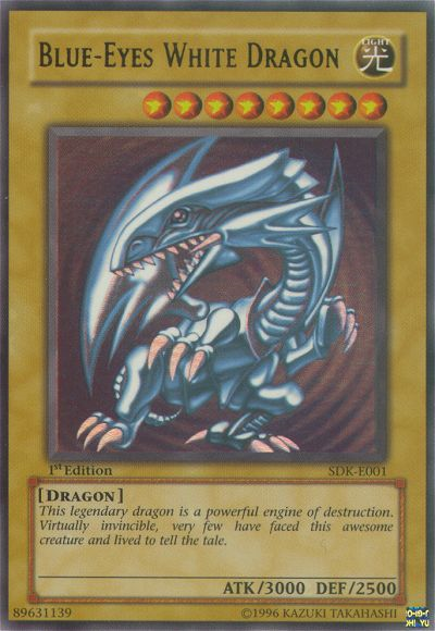 Blue-Eyes White Dragon [SDK-E001] Ultra Rare | Odin's Place