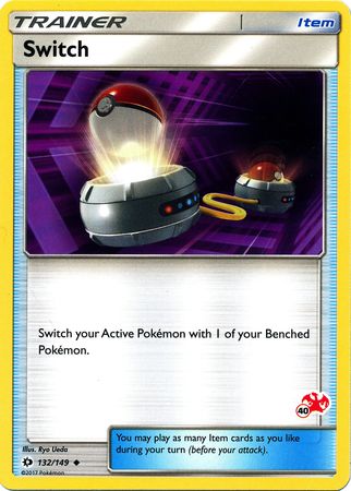 Switch (132/149) (Charizard Stamp #40) [Battle Academy 2020] | Odin's Place