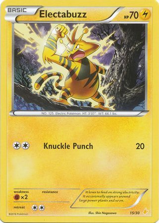 Electabuzz (15/30) [XY: Trainer Kit 3 - Pikachu Libre] | Odin's Place
