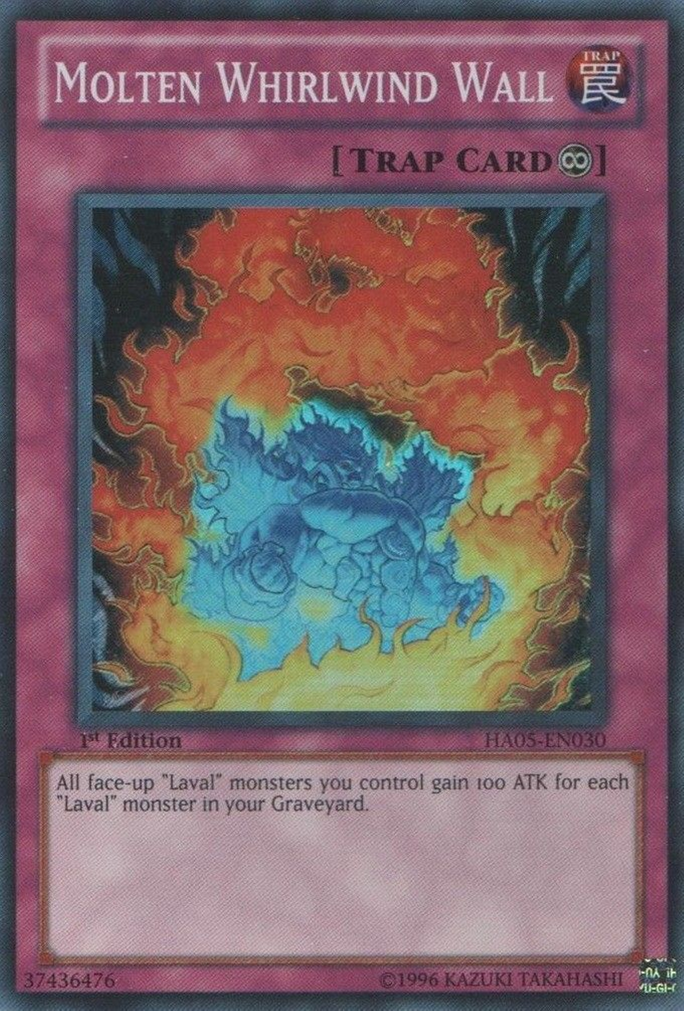 Molten Whirlwind Wall [HA05-EN030] Super Rare | Odin's Place