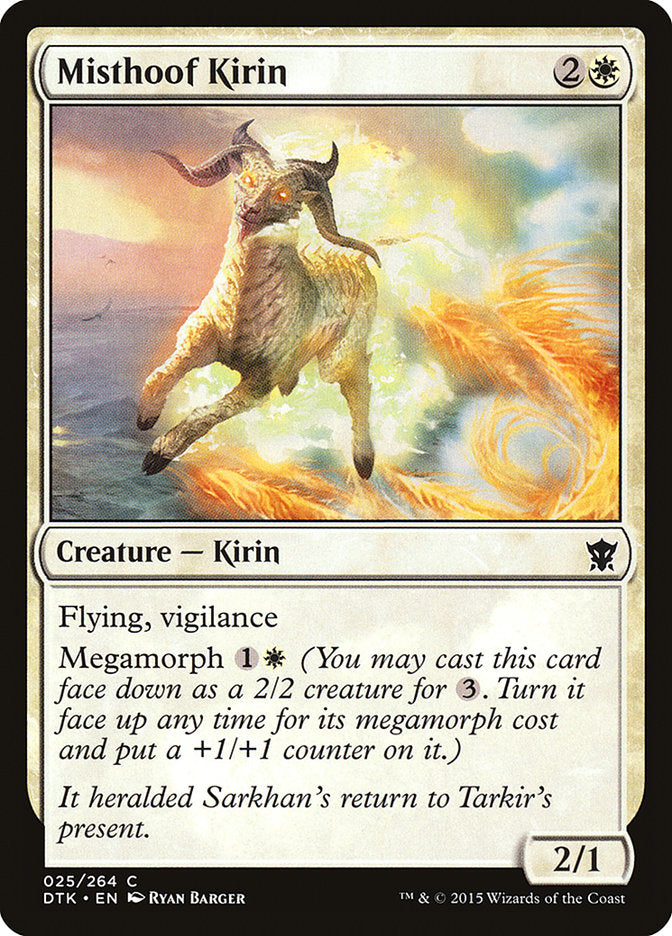 Misthoof Kirin (25) [Dragons of Tarkir] | Odin's Place