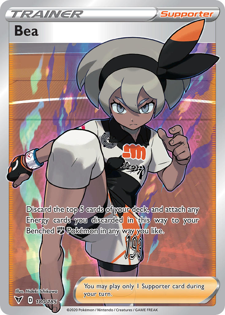 Bea (180/185) [Sword & Shield: Vivid Voltage] | Odin's Place