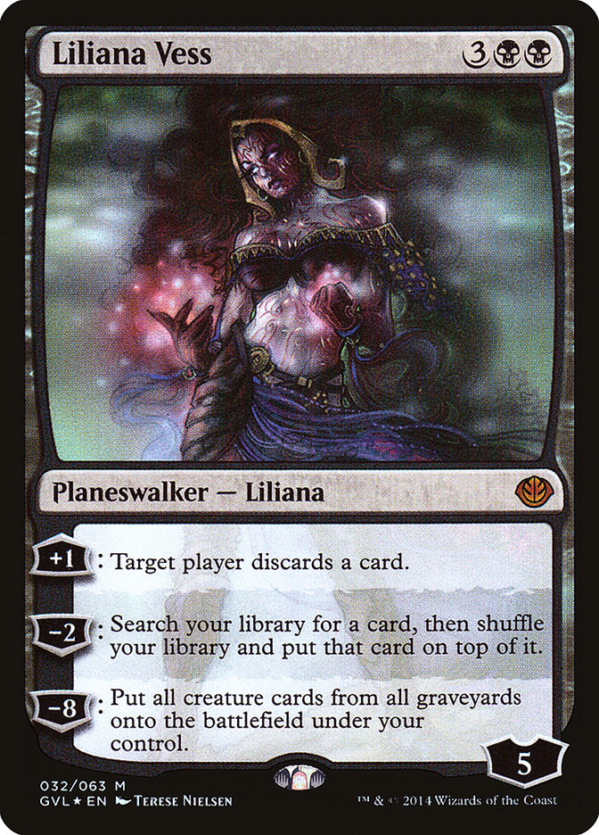 Liliana Vess (32) (Garruk vs. Liliana) [Duel Decks Anthology] | Odin's Place