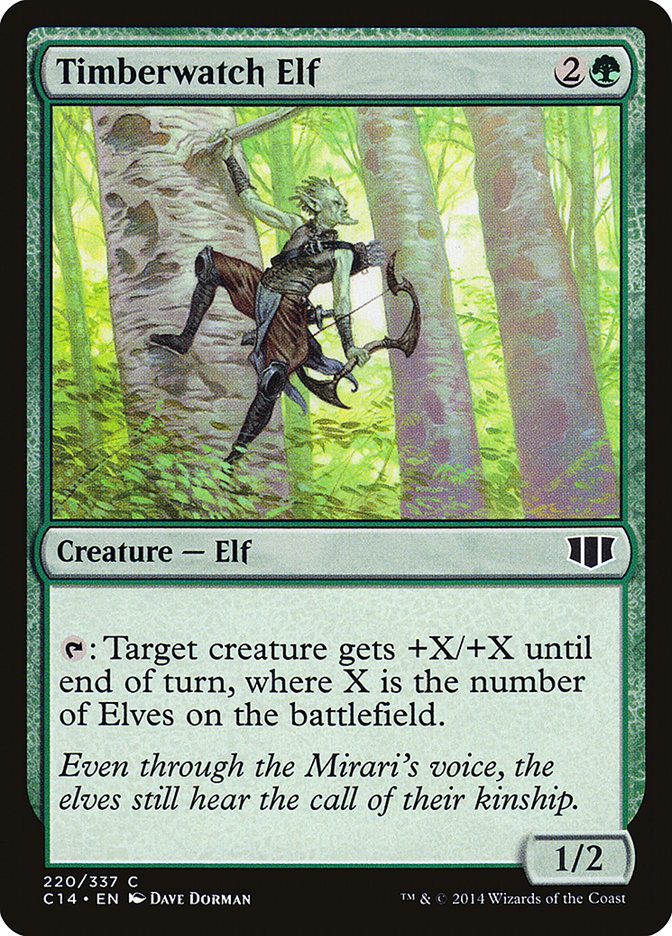 Timberwatch Elf (220) [Commander 2014] | Odin's Place