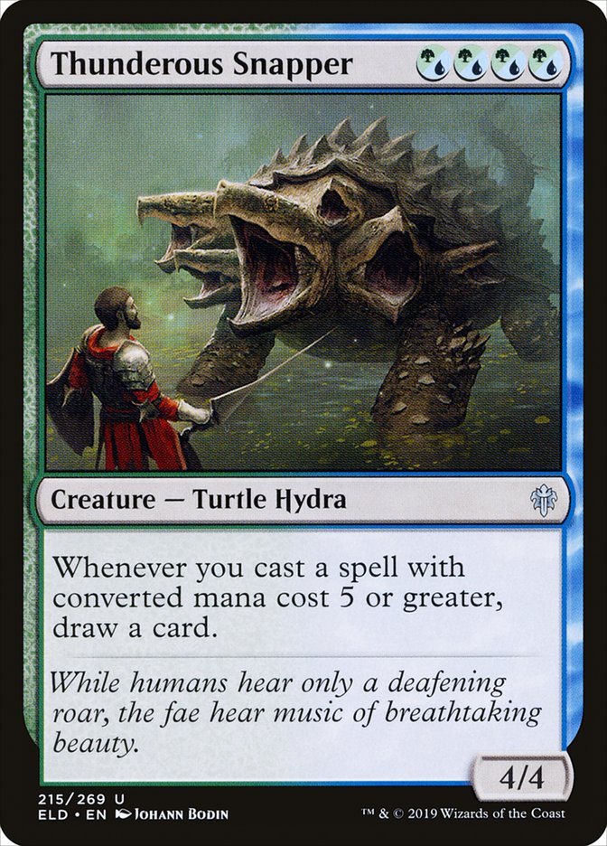 Thunderous Snapper [Throne of Eldraine] | Odin's Place