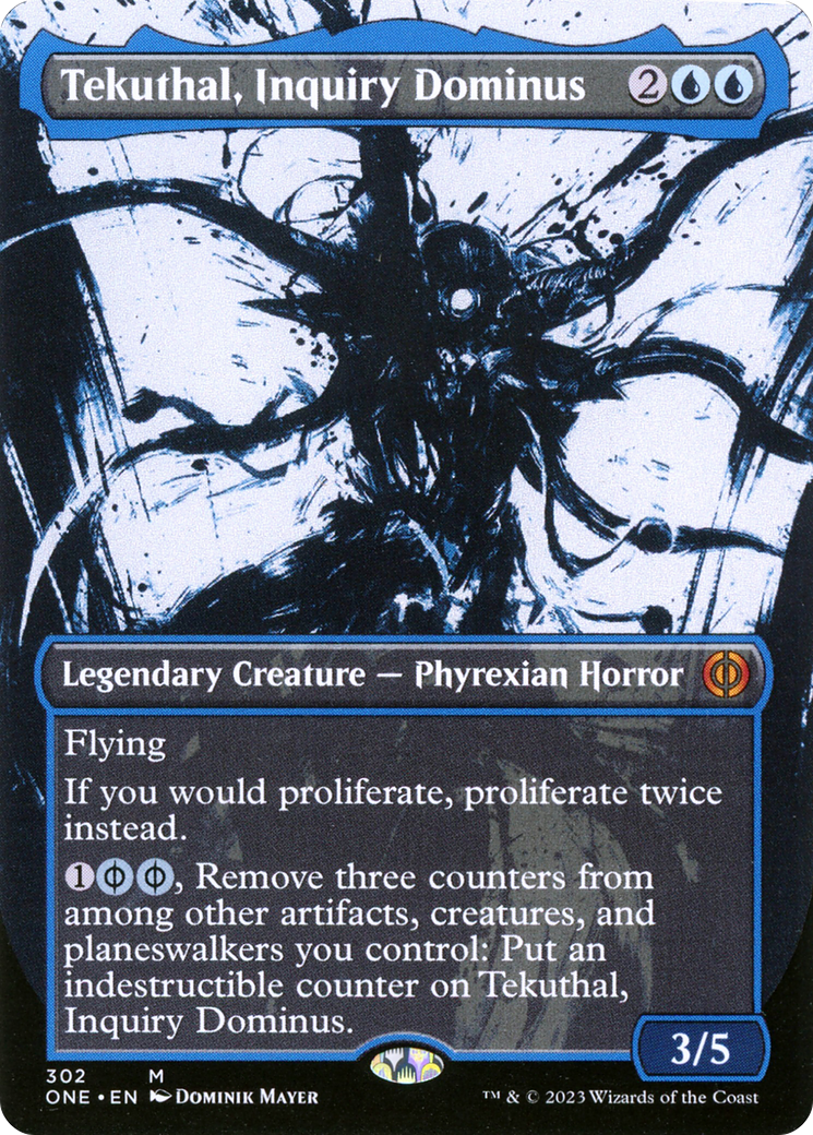 Tekuthal, Inquiry Dominus (Borderless Ichor) [Phyrexia: All Will Be One] | Odin's Place