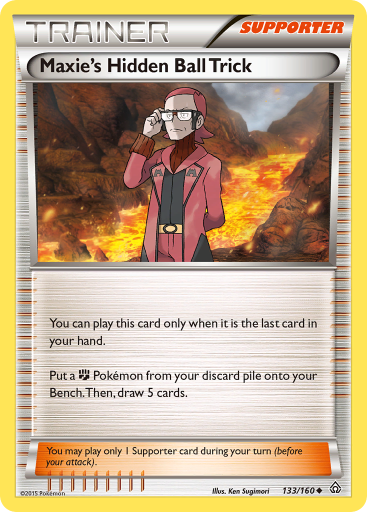Maxie's Hidden Ball Trick (133/160) [XY: Primal Clash] | Odin's Place