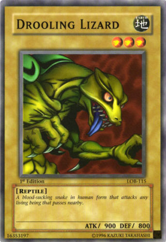 Drooling Lizard [LOB-115] Common | Odin's Place