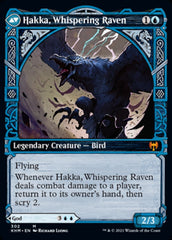 Alrund, God of the Cosmos // Hakka, Whispering Raven (Showcase) [Kaldheim] | Odin's Place