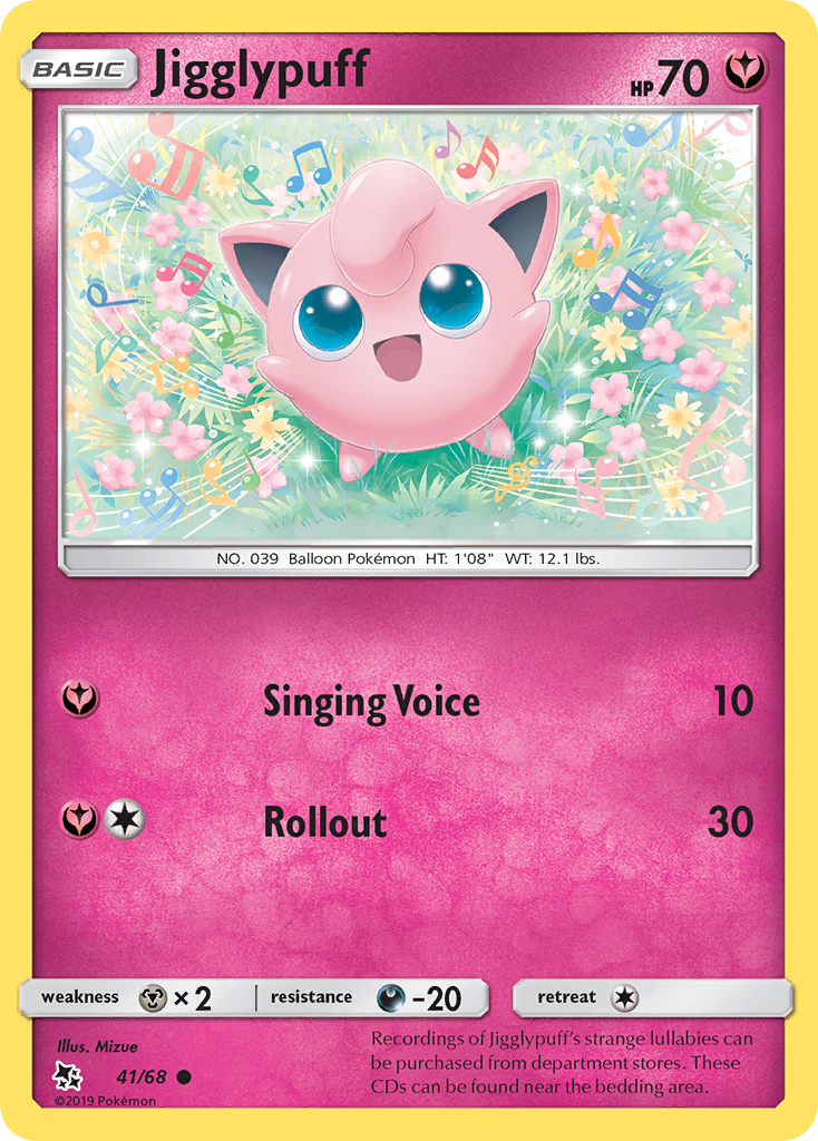 Jigglypuff (41/68) [Sun & Moon: Hidden Fates] | Odin's Place