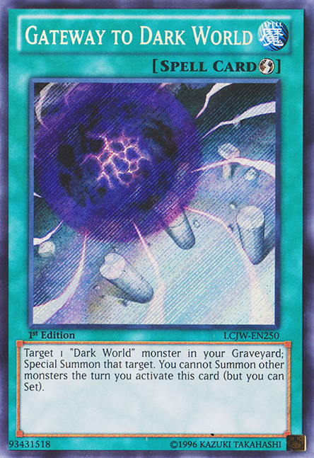 Gateway to Dark World [LCJW-EN250] Secret Rare | Odin's Place