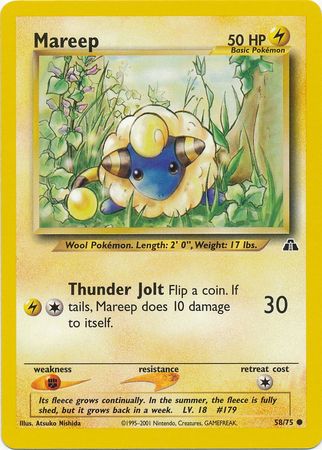 Mareep (58/75) [Neo Discovery Unlimited] | Odin's Place