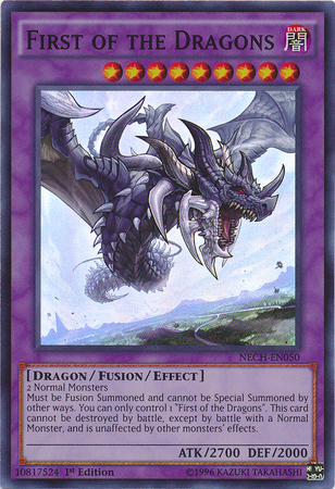 First of the Dragons [NECH-EN050] Super Rare | Odin's Place