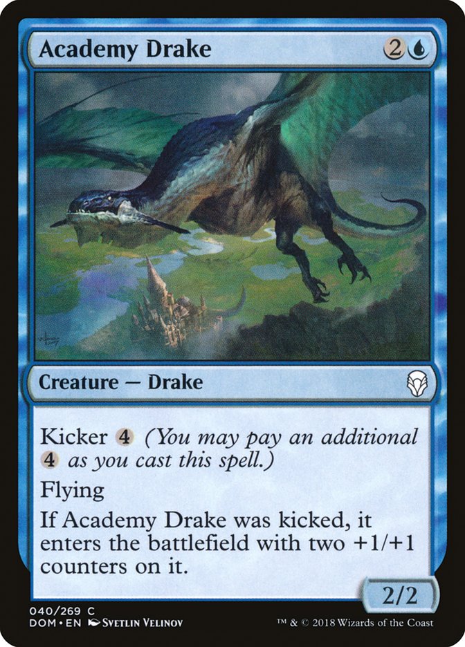 Academy Drake (40) [Dominaria] | Odin's Place