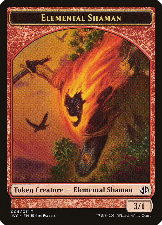 Elemental Shaman Token (4) (Jace vs. Chandra) [Duel Decks Anthology Tokens] | Odin's Place