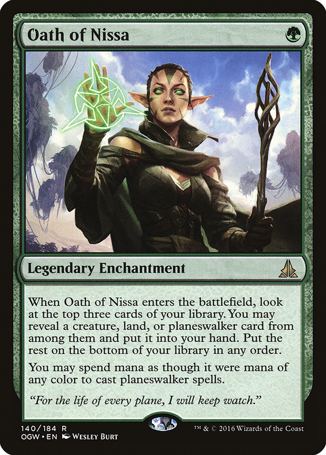 Oath of Nissa (140) [Oath of the Gatewatch] | Odin's Place