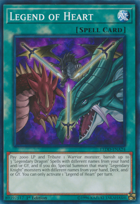 Legend of Heart [LEDD-ENA24] Common | Odin's Place