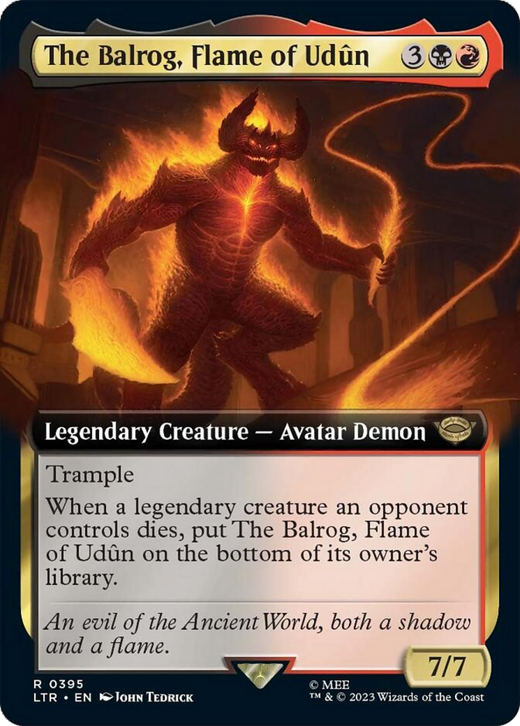 The Balrog, Flame of Udun (Extended Art) [The Lord of the Rings: Tales of Middle-Earth] | Odin's Place