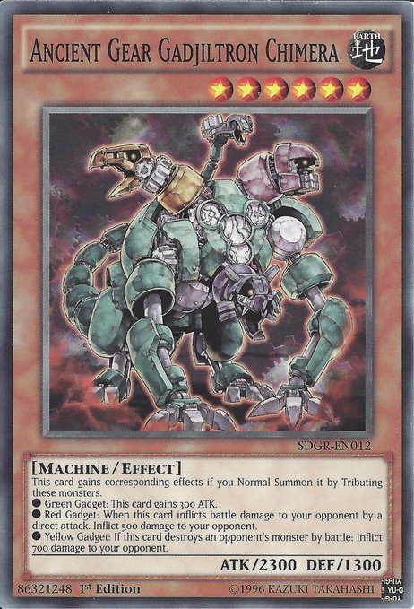 Ancient Gear Gadjiltron Chimera [SDGR-EN012] Common | Odin's Place