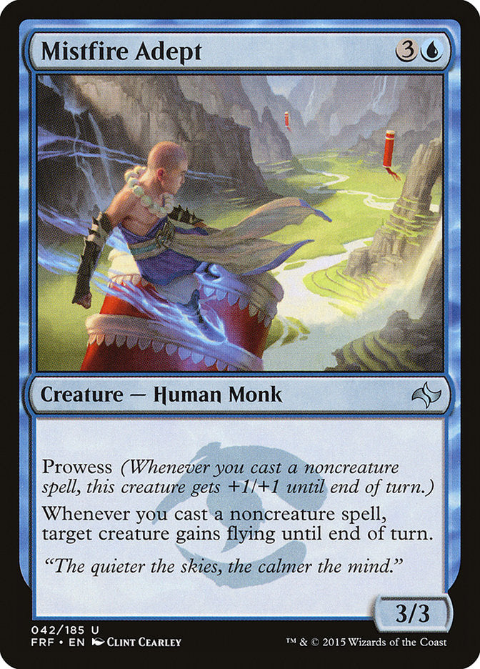 Mistfire Adept (42) [Fate Reforged] | Odin's Place