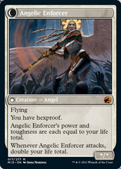 Enduring Angel // Angelic Enforcer [Innistrad: Midnight Hunt] | Odin's Place