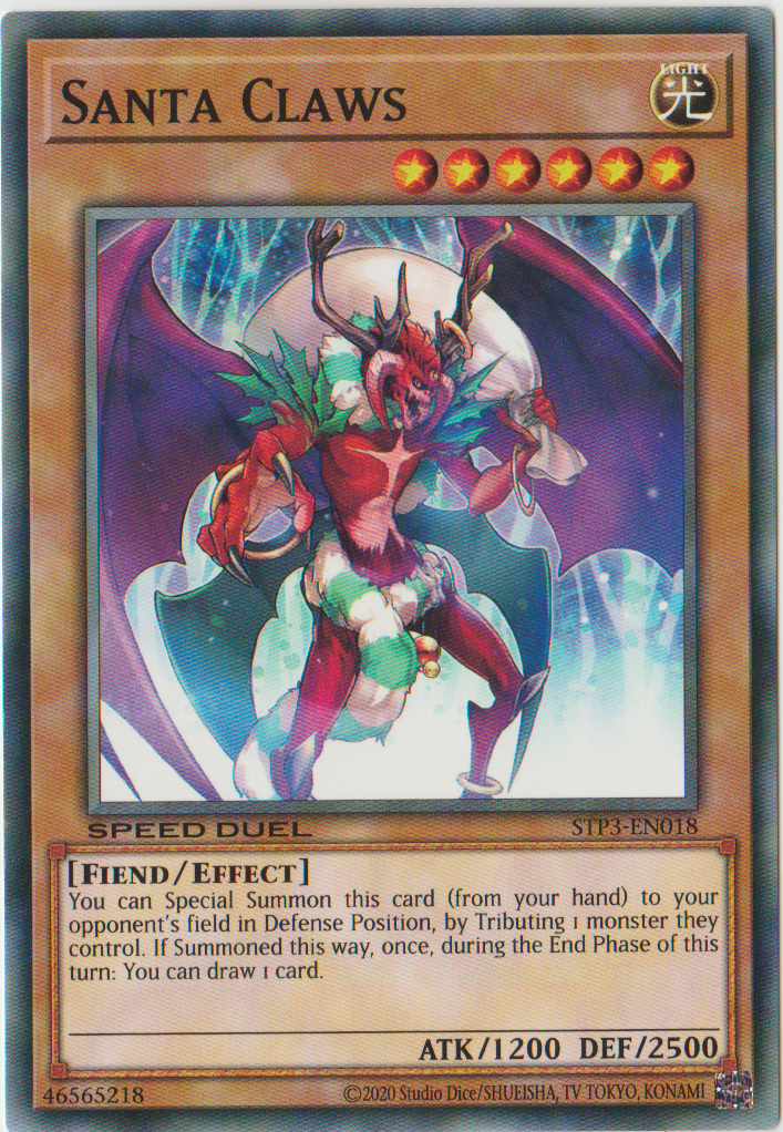 Santa Claws [STP3-EN018] Common | Odin's Place