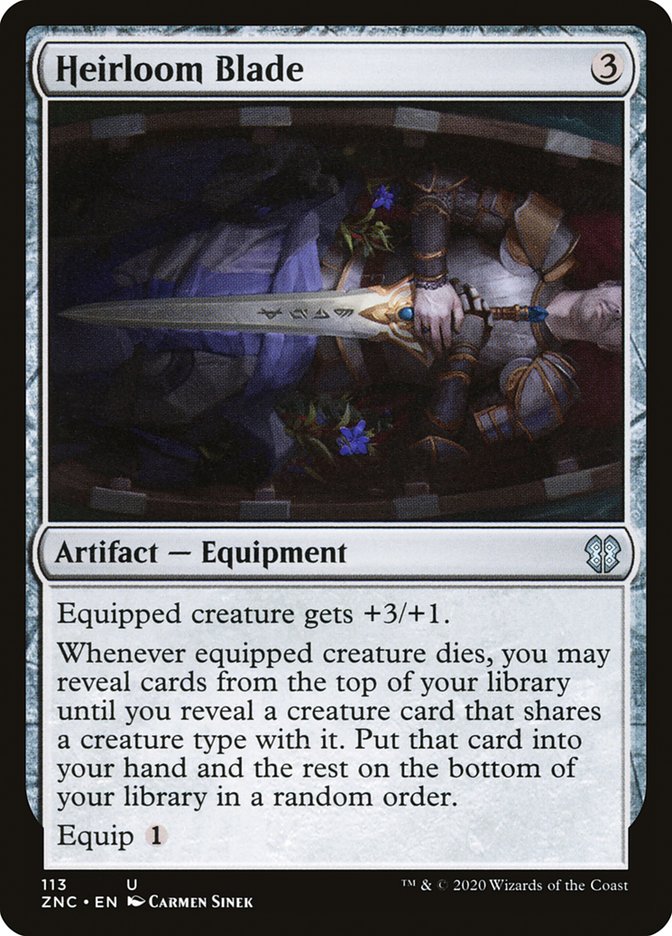 Heirloom Blade [Zendikar Rising Commander] | Odin's Place