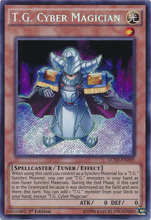T.G. Cyber Magician [LC5D-EN205] Secret Rare | Odin's Place