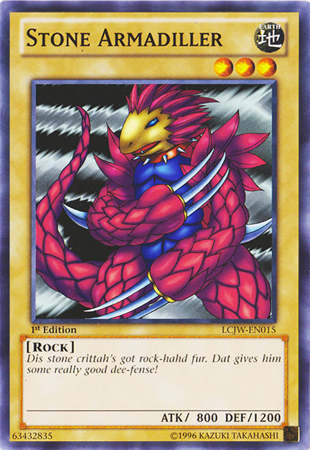 Stone Armadiller [LCJW-EN015] Common | Odin's Place