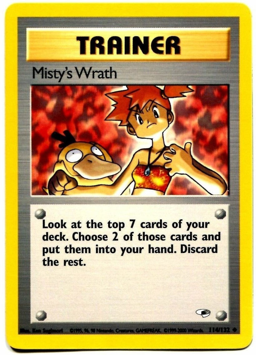 Misty's Wrath (114/132) [Gym Heroes Unlimited] | Odin's Place