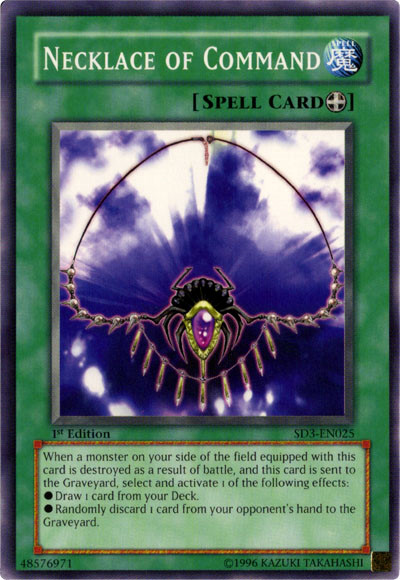 Necklace of Command [SD3-EN025] Common | Odin's Place