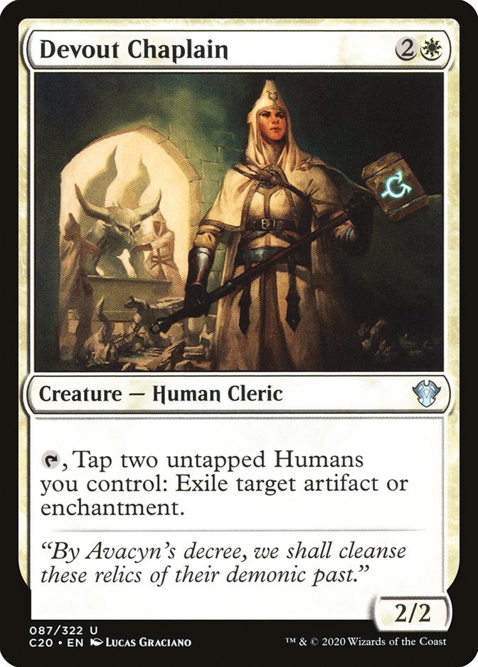Devout Chaplain [Commander 2020] | Odin's Place