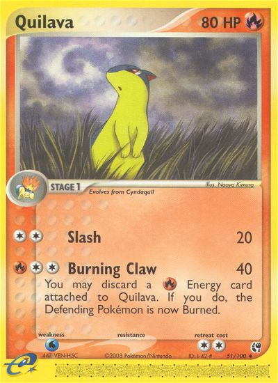 Quilava (51/100) [EX: Sandstorm] | Odin's Place