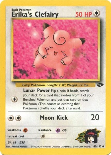 Erika's Clefairy (40/132) [Gym Challenge Unlimited] | Odin's Place