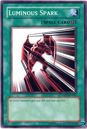 Luminous Spark [RP01-EN081] Common | Odin's Place