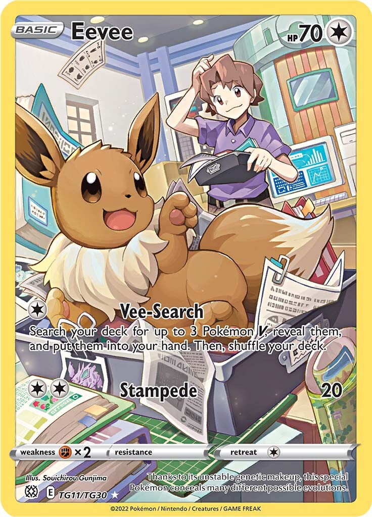 Eevee (TG11/TG30) [Sword & Shield: Brilliant Stars] | Odin's Place