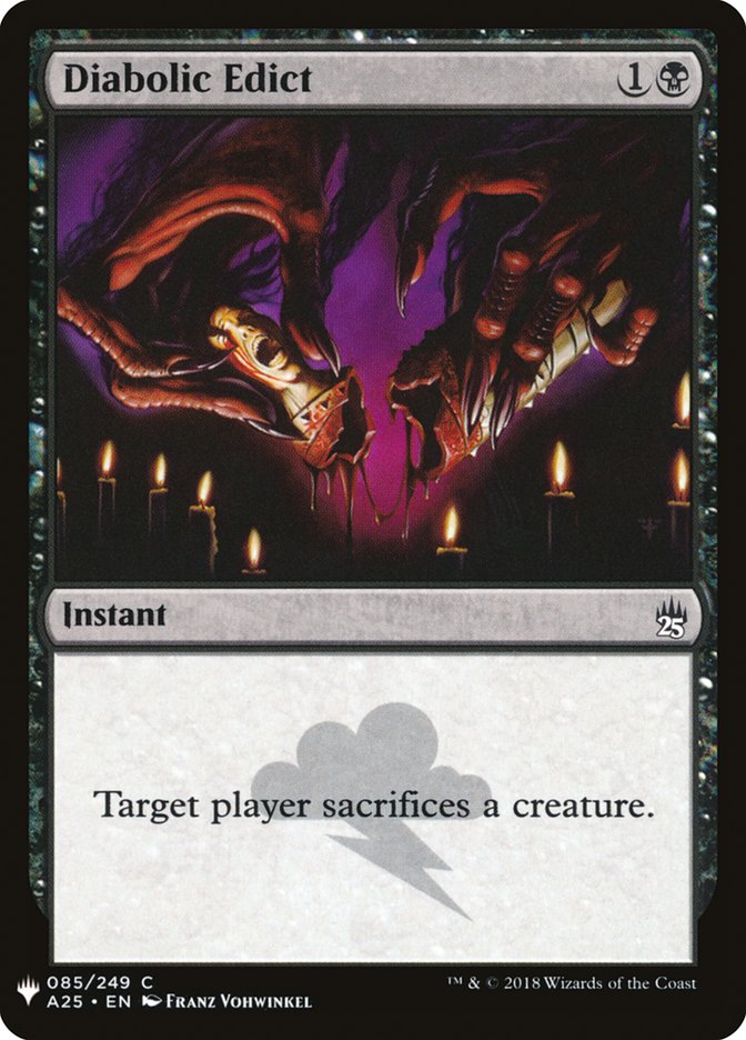 Diabolic Edict [Mystery Booster] | Odin's Place