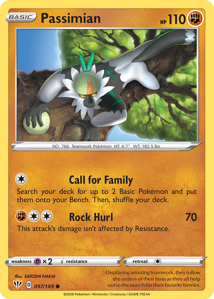 Passimian (097/189) [Sword & Shield: Darkness Ablaze] | Odin's Place