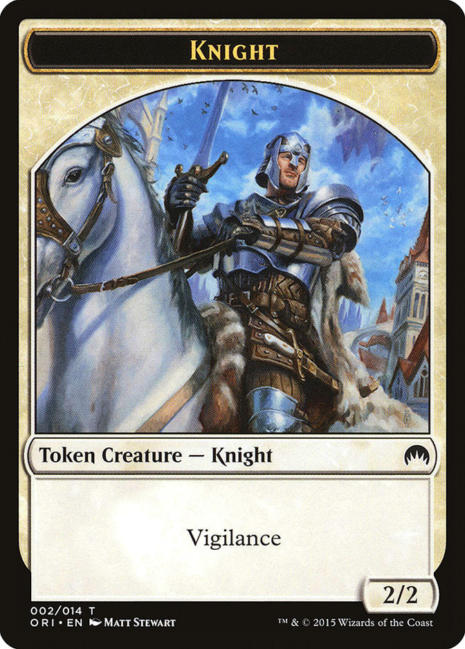 Knight Token (2) [Magic Origins Tokens] | Odin's Place