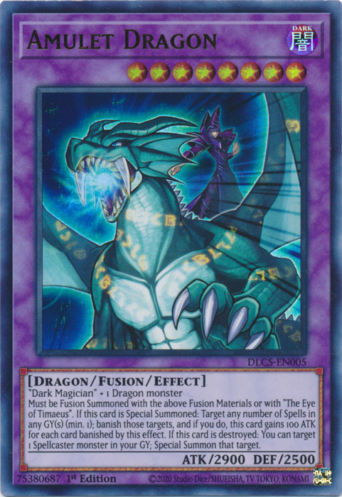 Amulet Dragon [DLCS-EN005] Ultra Rare | Odin's Place