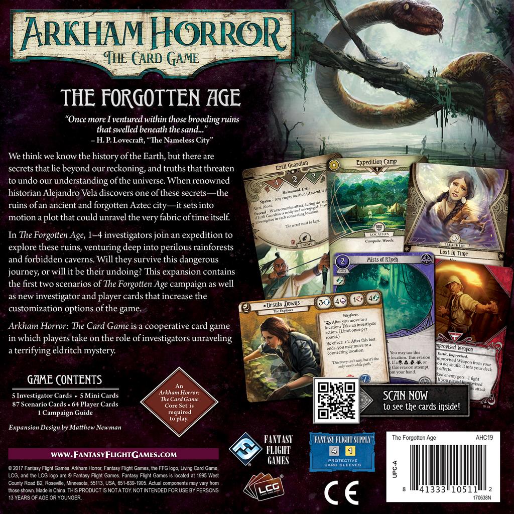 Arkham Horror LCG: The Forgotten Age Deluxe | Odin's Place