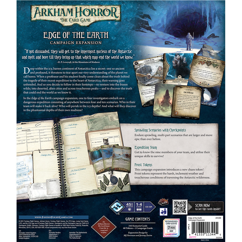 Arkham Horror LCG: Edge of the Earth Campaign Expansion | Odin's Place