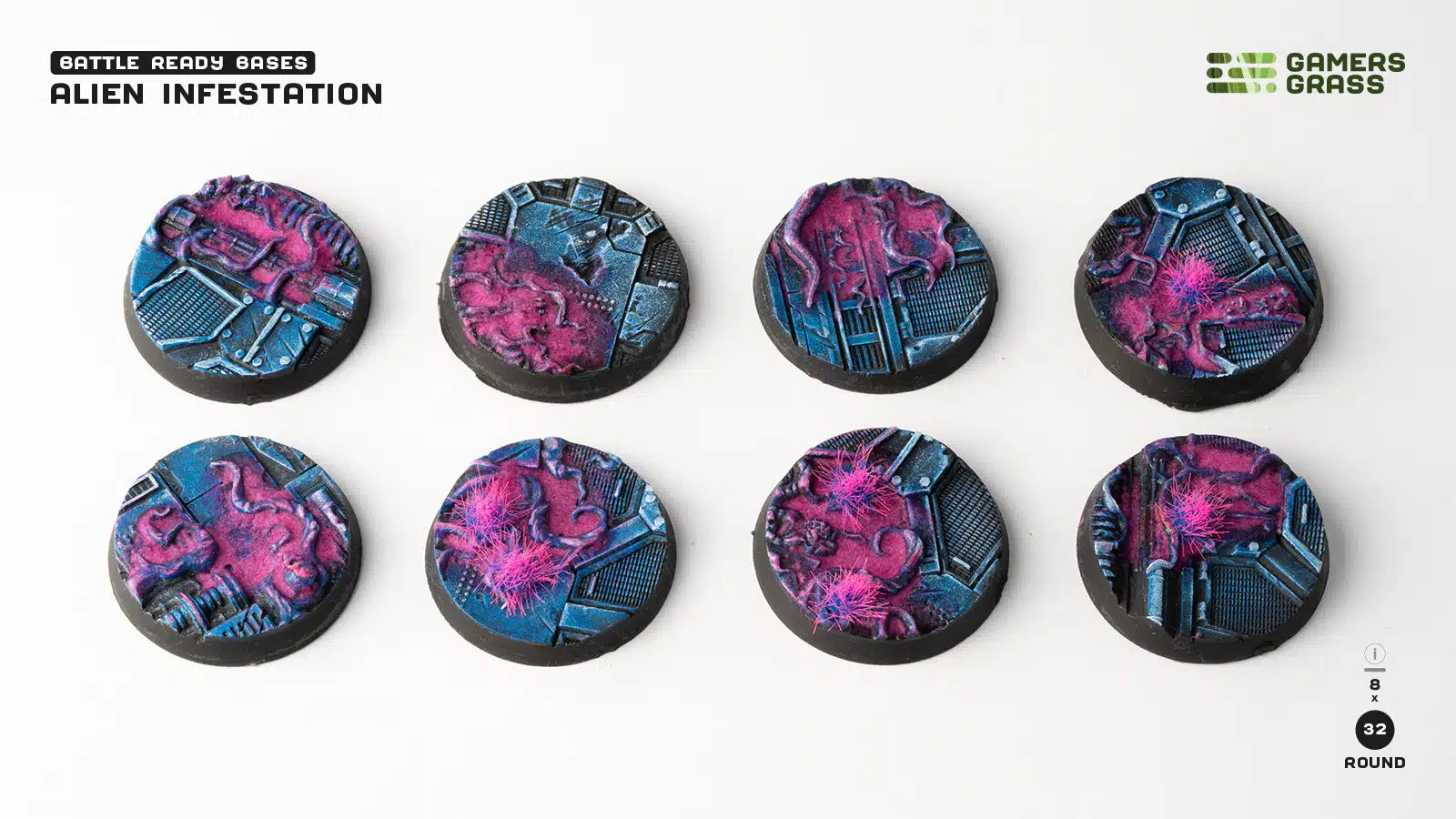 Gamers Grass Bases, Assorted Styles | Odin's Place