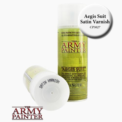 Army Painter Spray: Aegis Suit Satin Varnish | Odin's Place