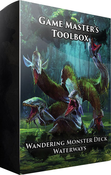 CL Game Masters Toolbox: Wandering Monster Deck - Waterways | Odin's Place