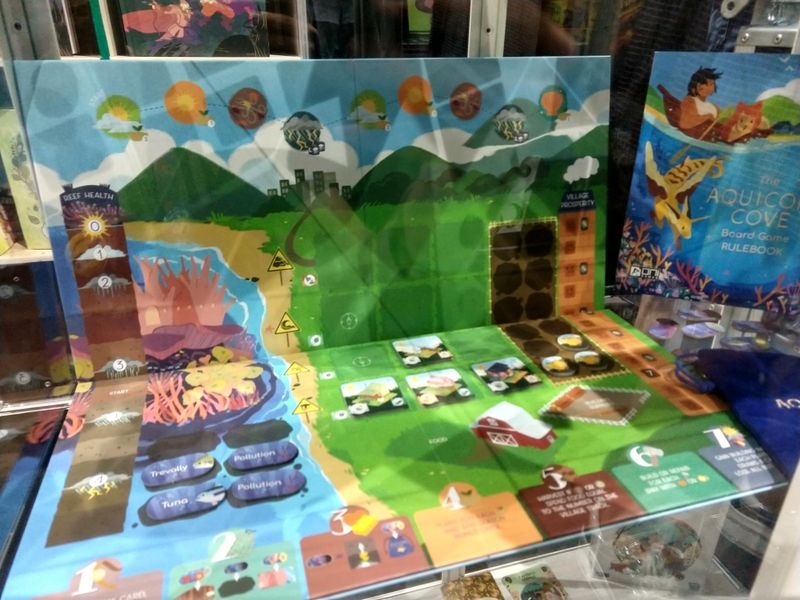 The Aquicorn Cove Board Game | Odin's Place