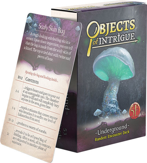 Game Masters Toolbox: Objects of Intrigue - Underground | Odin's Place