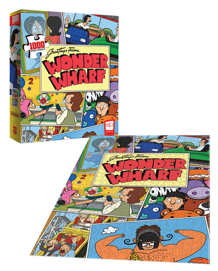 Bob's Burgers Wonder Wharf 1000 Piece Puzzle | Odin's Place